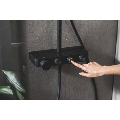 Душова система з термостатом Grohe Euphoria Smart Control 22120KF0 чорна Душова система з термостатом Grohe Euphoria Smart Control 22120KF0 чорна