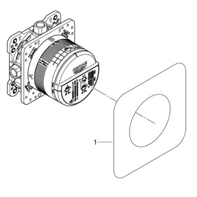 Душова система прихованого монтажу Grohe Tempesta 250 UA26416SC3 Душова система прихованого монтажу Grohe Tempesta 250 UA26416SC3