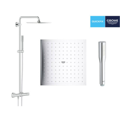 Душова система Grohe Vitalio Joy 26365000 з термостатом хром Душова система Grohe Vitalio Joy 26365000 з термостатом хром