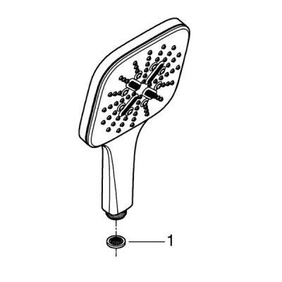 Ручний душ Grohe Rainshower SmartActive Cube 26550000 Ручний душ Grohe Rainshower SmartActive Cube 26550000