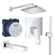 Душова система прихованого монтажу Grohe Eurocube Tempesta Cube 250 UA26417SC2 на 3 споживачі