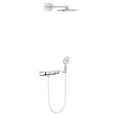 Душова система прихованого монтажу Grohe Rainshower System SmartControl 360 Mono Combi 26446000 з термостатом, хром