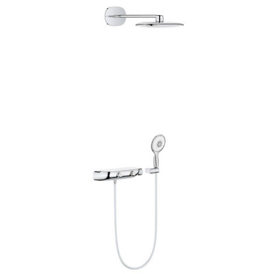 Душова система прихованого монтажу Grohe Rainshower System SmartControl 360 Mono Combi 26446000 з термостатом, хром