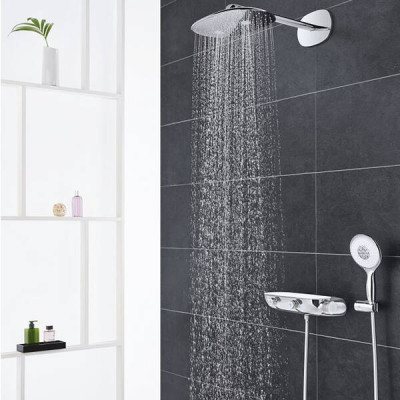 Душова система прихованого монтажу Grohe Rainshower System SmartControl 360 Mono Combi 26446000 з термостатом, хром Душова система прихованого монтажу Grohe Rainshower System SmartControl 360 Mono Combi 26446000 з термостатом, хром
