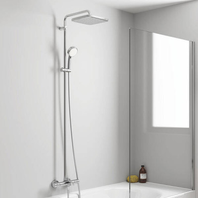 Душова система Grohe New Tempesta Cosmopolitan System 250 Cube 26691000 з термостатом Душова система Grohe New Tempesta Cosmopolitan System 250 Cube 26691000 з термостатом