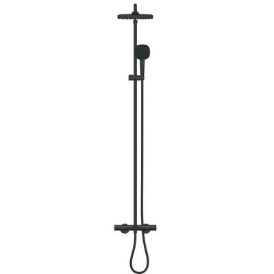 Душова система Grohe Tempesta Cosmopolitan 266912431 із виливом, чорний матовий Душова система Grohe Tempesta Cosmopolitan 266912431 із виливом, чорний матовий