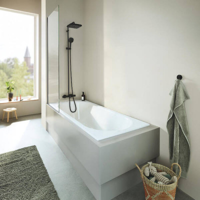 Душова система Grohe Tempesta Cosmopolitan 266912431 із виливом, чорний матовий Душова система Grohe Tempesta Cosmopolitan 266912431 із виливом, чорний матовий