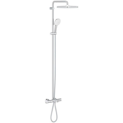 Душова система Grohe New Tempesta Cosmopolitan 26691001 з термостатом та виливом Душова система Grohe New Tempesta Cosmopolitan 26691001 з термостатом та виливом