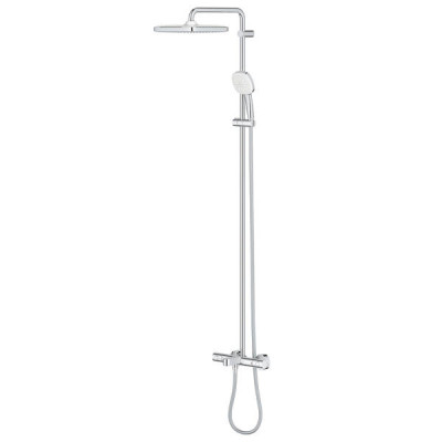 Душова система Grohe New Tempesta Cosmopolitan 26691001 з термостатом та виливом Душова система Grohe New Tempesta Cosmopolitan 26691001 з термостатом та виливом