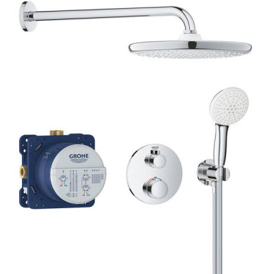Душова система прихованого монтажу з термостатом Grohe Grohtherm 34872000
