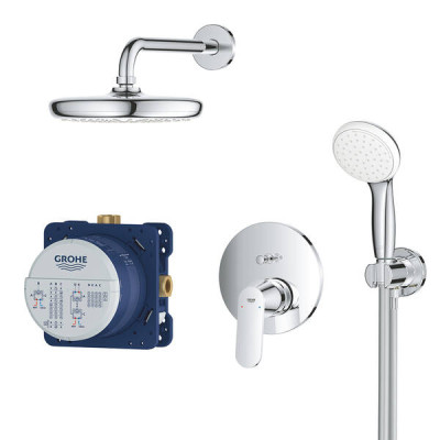 Душова система прихованого монтажу Grohe Eurosmart Cosmopolitan 25219001 із системою Tempesta 210 Душова система прихованого монтажу Grohe Eurosmart Cosmopolitan 25219001 із системою Tempesta 210