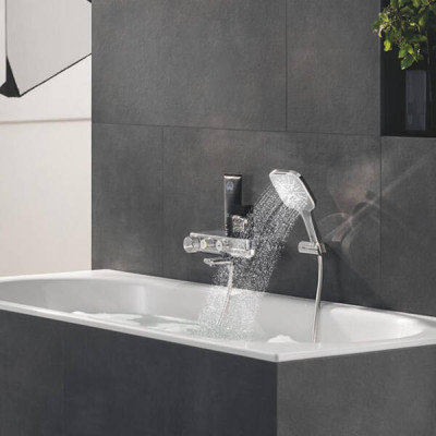 Ручний душ Grohe Rainshower SmartActive Cube 26582000 3 режими струменю, хром Ручний душ Grohe Rainshower SmartActive Cube 26582000 3 режими струменю, хром