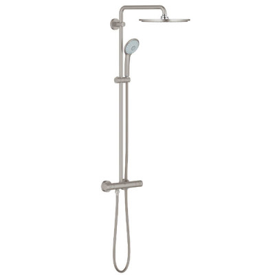 Душова система Grohe Euphoria System 310 26075DC0 з термостатом, суперсталь