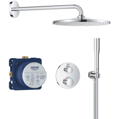 Душова система прихованого монтажу з термостатом Grohe Grohtherm 34869000