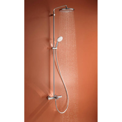 Душова система Grohe Tempesta 250 26672001 з термостатом та виливом, хром Душова система Grohe Tempesta 250 26672001 з термостатом та виливом, хром