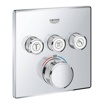 Душова система прихованого монтажу Grohe Grohtherm SmartControl 3470600A з термостатом Душова система прихованого монтажу Grohe Grohtherm SmartControl 3470600A з термостатом