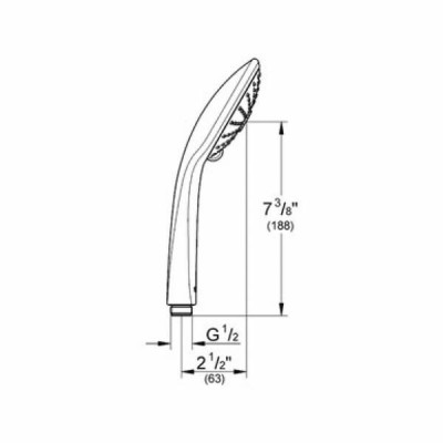 Ручний душ Grohe Euphoria 110 Massage 27239000