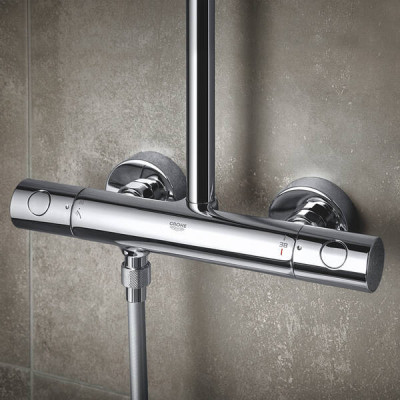 Душова система Grohe Tempesta Cosmopolitan System 250 26670000 з термостатом Душова система Grohe Tempesta Cosmopolitan System 250 26670000 з термостатом