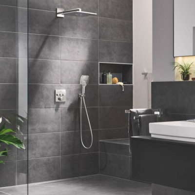 Душова система прихованого монтажу на 3 виходи з термостатом Grohe Grohtherm SmartControl 34864000 Душова система прихованого монтажу на 3 виходи з термостатом Grohe Grohtherm SmartControl 34864000