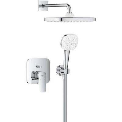 Душова система прихованого монтажу Grohe Cubeo 1053360000 хром
