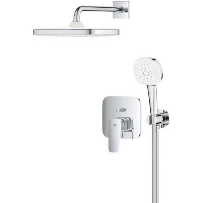 Душова система прихованого монтажу Grohe Cubeo 1053360000 хром