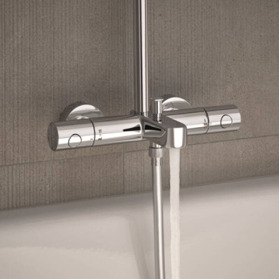 Душова система Grohe Euphoria 260 27475002 з термостатом та виливом, хром Душова система Grohe Euphoria 260 27475002 з термостатом та виливом, хром