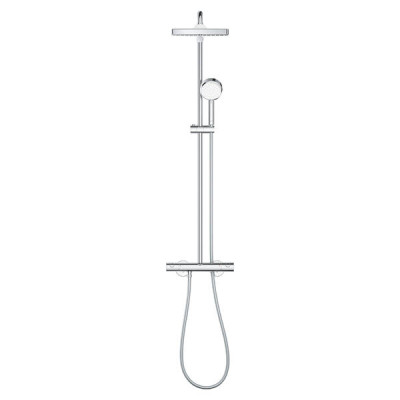 Душова система Grohe Tempesta Cosmopolitan System 250 Cube 26689000 з термостатом Душова система Grohe Tempesta Cosmopolitan System 250 Cube 26689000 з термостатом