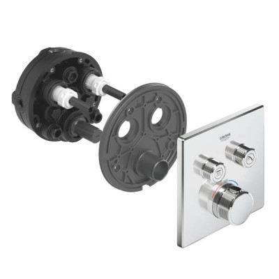 Душова система прихованого монтажу Grohe Grohtherm SmartControl UA26415SC1 з термостатом Душова система прихованого монтажу Grohe Grohtherm SmartControl UA26415SC1 з термостатом
