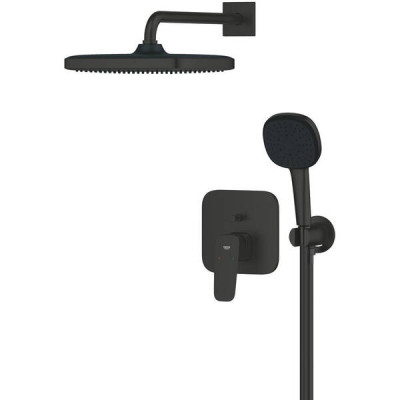 Душова система прихованого монтажу Grohe Cubeo 1053362430 чорний матовий Душова система прихованого монтажу Grohe Cubeo 1053362430 чорний матовий