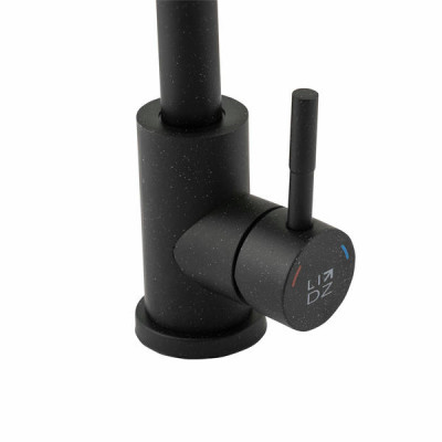 Змішувач для кухні Lidz Aria 015F (k35) LDARI015FBLA34948 Black Змішувач для кухні Lidz Aria 015F (k35) LDARI015FBLA34948 Black