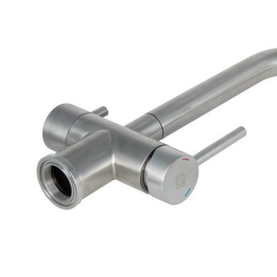 Змішувач для кухні Lidz Aria 020F1 (k35) LDARI020F1NKS43359 Nickel Змішувач для кухні Lidz Aria 020F1 (k35) LDARI020F1NKS43359 Nickel