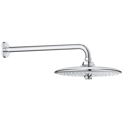 Верхній душ Grohe Euphoria 260 26458000 з душовим кронштейном, хром