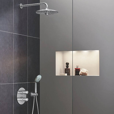 Верхній душ Grohe Euphoria 260 26458000 з душовим кронштейном, хром Верхній душ Grohe Euphoria 260 26458000 з душовим кронштейном, хром