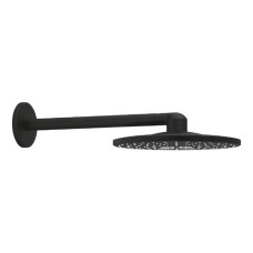 Верхній душ Grohe Rainshower SmartActiv 22123KF0 310 мм, з кронштейном на 2 режими, чорний