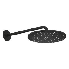 Верхній душ Grohe Rainshower 22121KF0 з кронштейном, 1 режим струменя, чорний