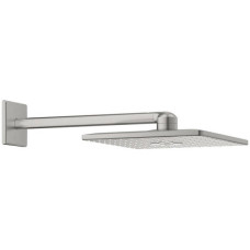 Верхній душ Grohe Rainshower SmartActive Cube 26479DC0 з кронштейном 430 мм, суперсталь