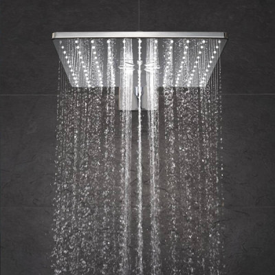 Верхній душ Grohe Rainshower SmartActive Cube 26479000 з кронштейном Верхній душ Grohe Rainshower SmartActive Cube 26479000 з кронштейном