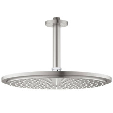 Верхній душ Grohe Rainshower Cosmopolitan 26067DC0 з кронштейном, суперсталь