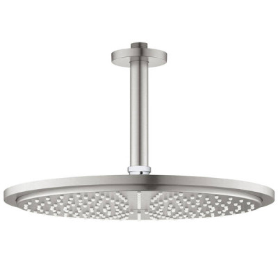 Верхній душ Grohe Rainshower Cosmopolitan 26067DC0 з кронштейном, суперсталь