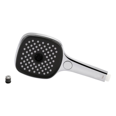 Лейка для ручного душа Qtap Rucni 120 мм прямоугольная QTRUCA120N3KCB Chrome