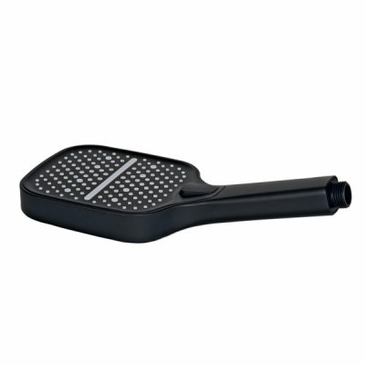 Лійка для ручного душу Qtap Rucni 260x120 мм округла QTRUC125BLM45782 Black Matt Лійка для ручного душу Qtap Rucni 260x120 мм округла QTRUC125BLM45782 Black Matt