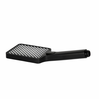 Лейка для ручного душа Qtap Rucni 140x95 мм прямоугольная QTRUC125BLM45959 Black Matt Лейка для ручного душа Qtap Rucni 140x95 мм прямоугольная QTRUC125BLM45959 Black Matt