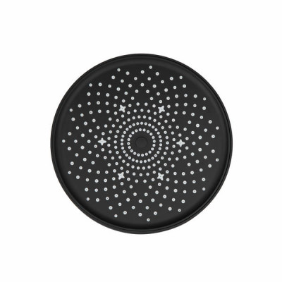 Лейка для верхнего душа Qtap Hlavova D 230 мм округлая QTHLA107BLM45788 Black Matt Лейка для верхнего душа Qtap Hlavova D 230 мм округлая QTHLA107BLM45788 Black Matt