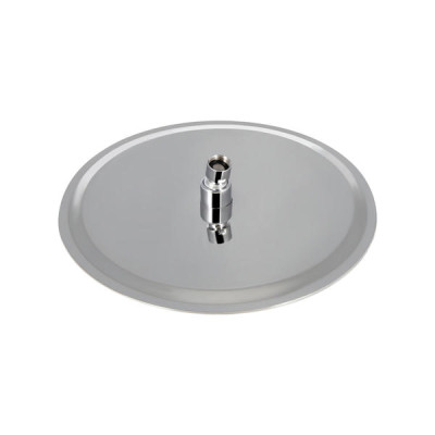 Лейка для верхнего душа Lidz Niagara 130 300 мм округлая LDNIA130NKS32451 Nickel