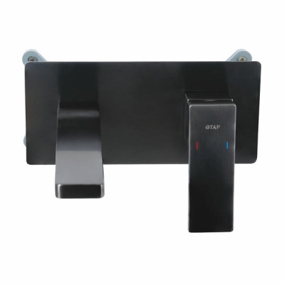 Змішувач для раковини Qtap Gemini прихованого монтажу QTGEM273GMB45695 Gunmetal Black PVD Змішувач для раковини Qtap Gemini прихованого монтажу QTGEM273GMB45695 Gunmetal Black PVD