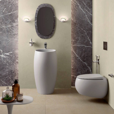 Унітаз підвісний RAK Ceramics CLOUD CLOSC391500 + CLOWC1446500A безобідковий із сидінням Soft Close Унітаз підвісний RAK Ceramics CLOUD CLOSC391500 + CLOWC1446500A безобідковий із сидінням Soft Close