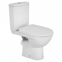 Унітаз-компакт Kolo Status 2395250UA із сидінням з дюропласту Soft close, Click2Clean