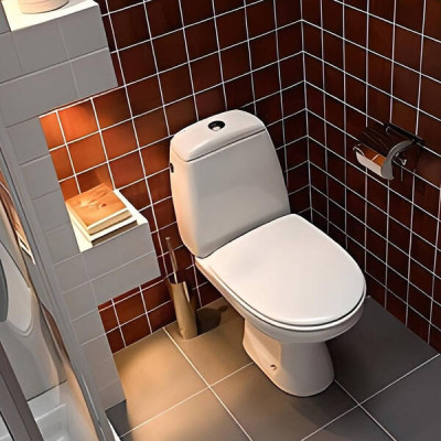 Унітаз-компакт підлоговий Kolo Solo S7923200UA косий випуск з сидінням Duroplast Soft close, білий Унітаз-компакт підлоговий Kolo Solo S7923200UA косий випуск з сидінням Duroplast Soft close, білий
