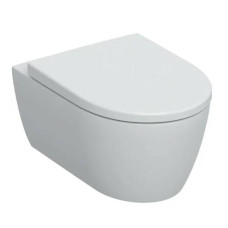 Унітаз підвісний Geberit iCon 501.664.00.1 Rimfree, з кришкою дюропласт