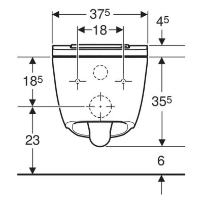 Унітаз-біде підвісний Geberit AquaClean Sela 146.224.JT.1 білий матовий
